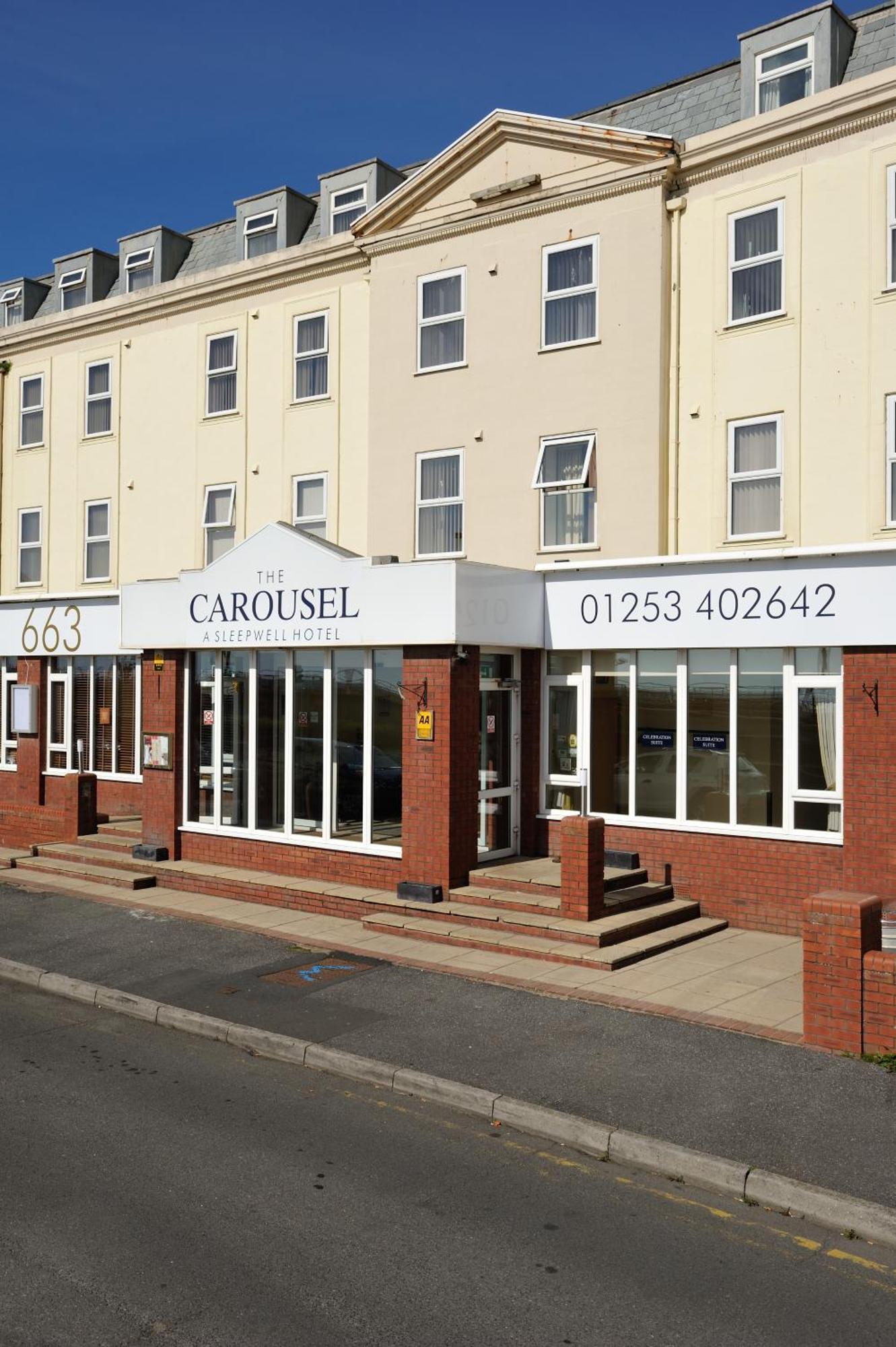 Carousel Hotel Blackpool Exterior foto